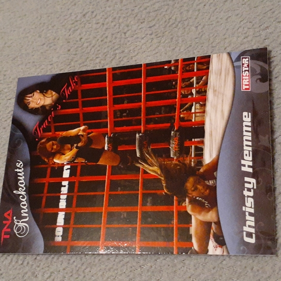 5 TNA Impact Knockouts Cards Of Christy Hemme Wrestling Diva 2009 - Picture 5 of 7